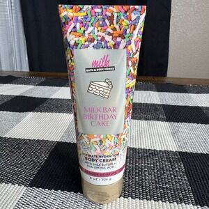 ALL NEW Milk Bar Birthday Cake Ultimate Hydration Body Cream Bath & Body Works